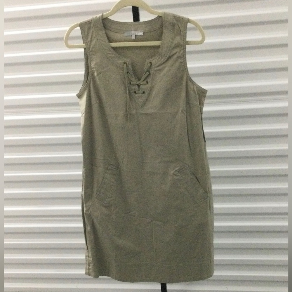 NEW never worn. Etam, French quality brand. Khaki material, not lined